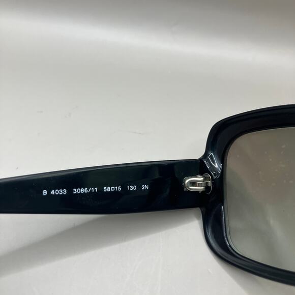 Burberry Sunglasses with Accessories Style 4033 58-15 130 Black Square Classic - Picture 7 of 16